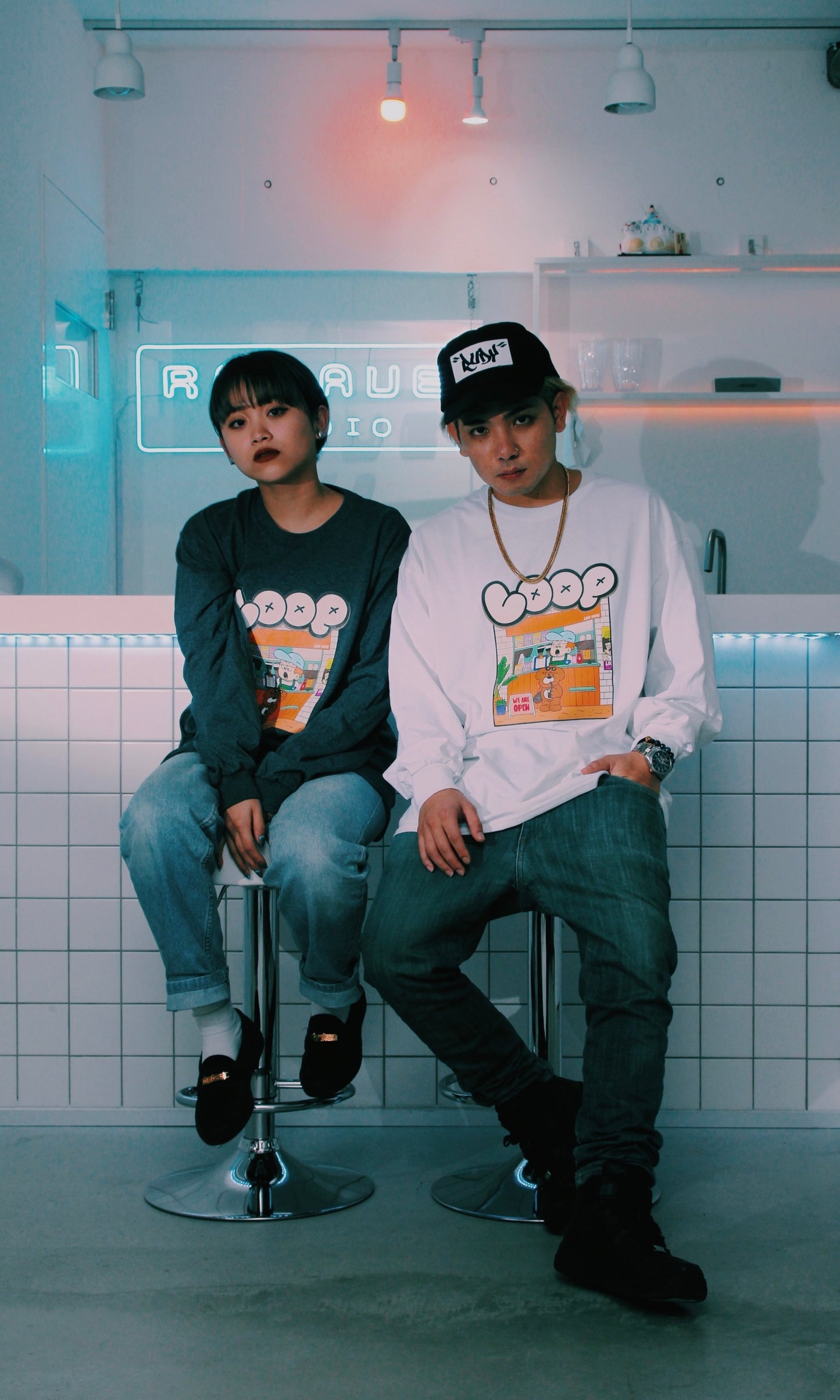 LOOP×STAZ LONG T-SHIRT