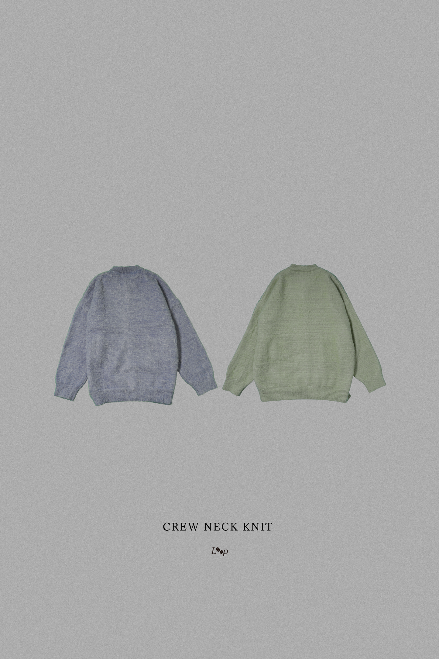 CREW NECK KNIT CARDIGAN