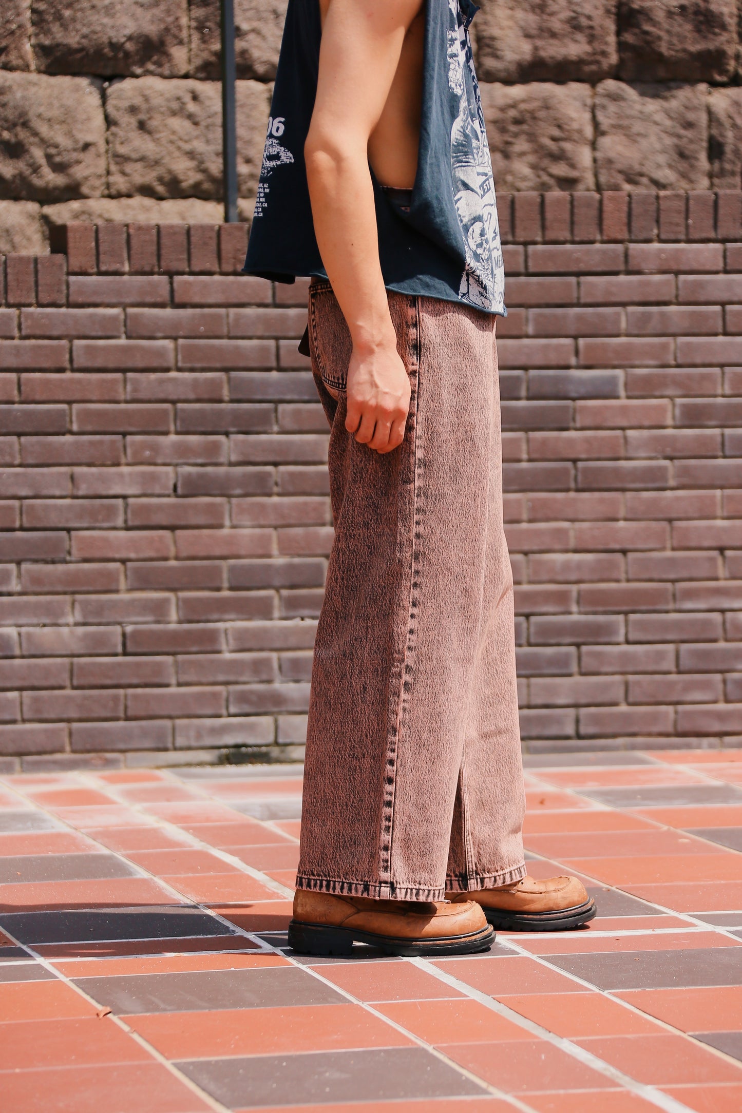 【予約販売】vintage denim pants