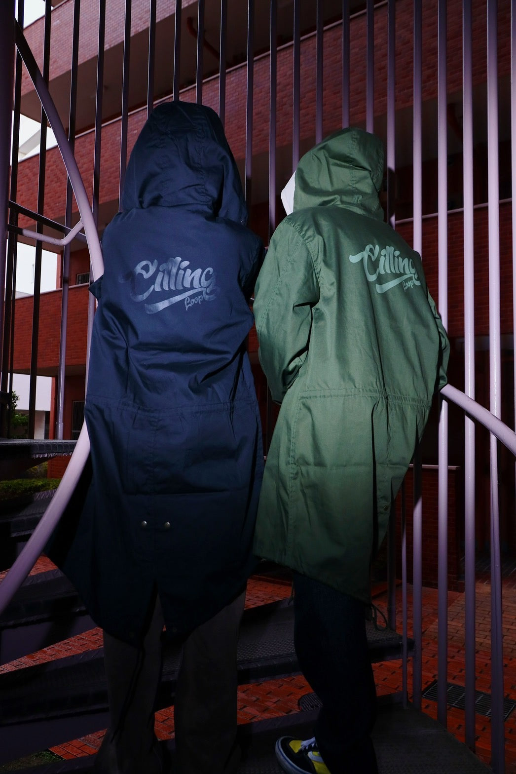chilling T/C mod coat