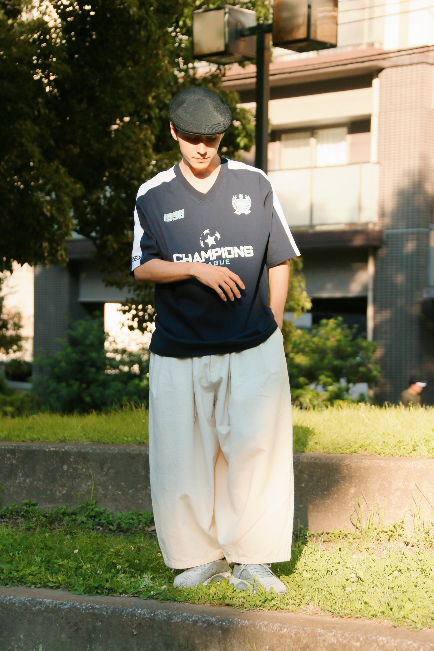 loop soccer game t-shirt