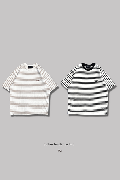 coffee border t-shirt