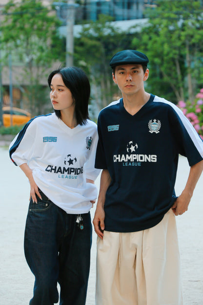 loop soccer game t-shirt