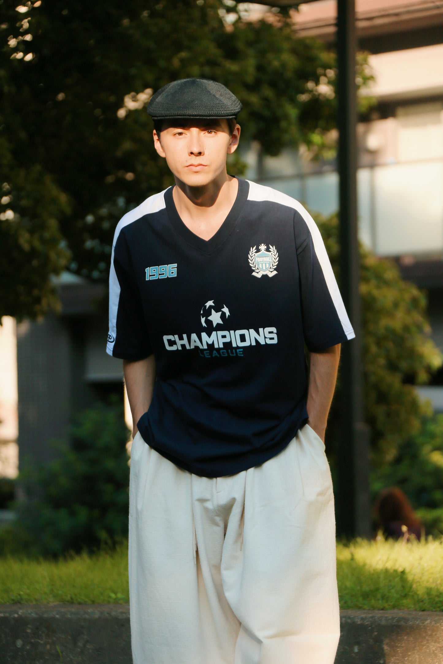 loop soccer game t-shirt