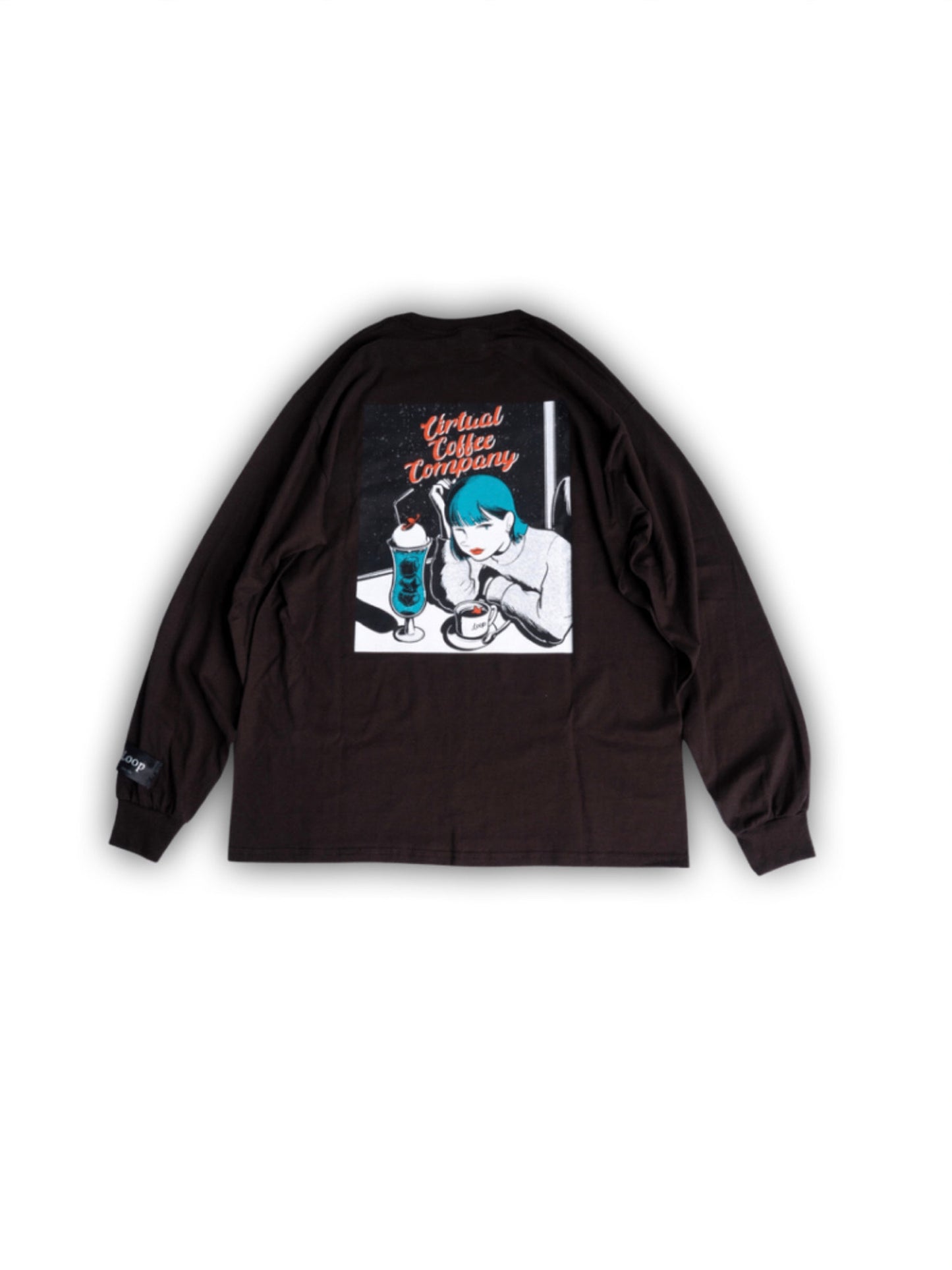 Loop×ichika virtual coffee conpany long-t
