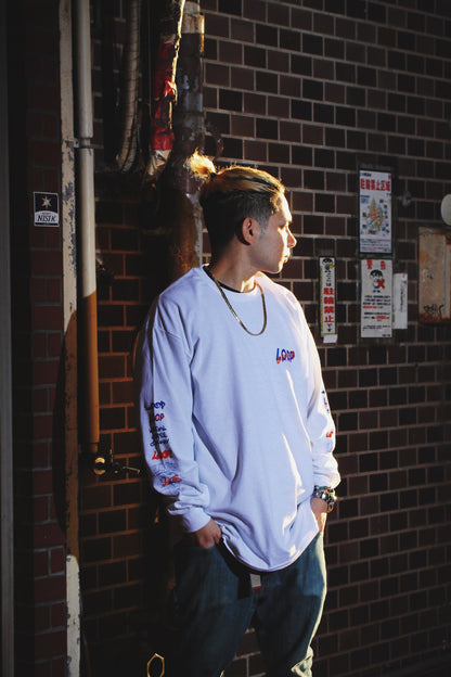 MIX GRAPHICS LONG T-SHIRT