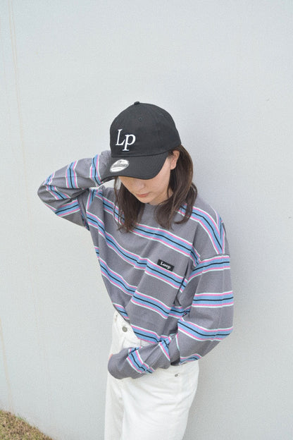 Loop border long t-shirt
