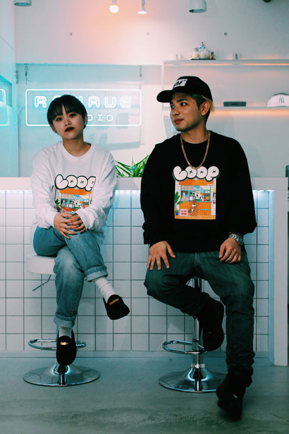 LOOP×STAZ  LONG T-SHIRT