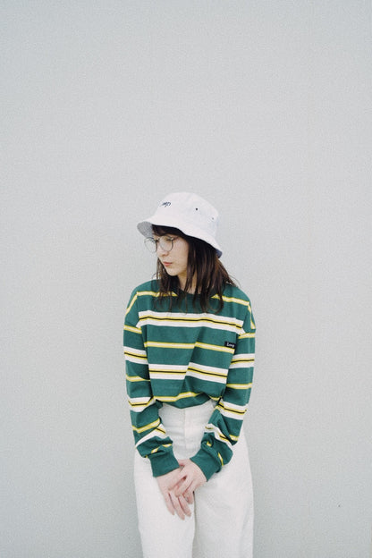Loop border long t-shirt