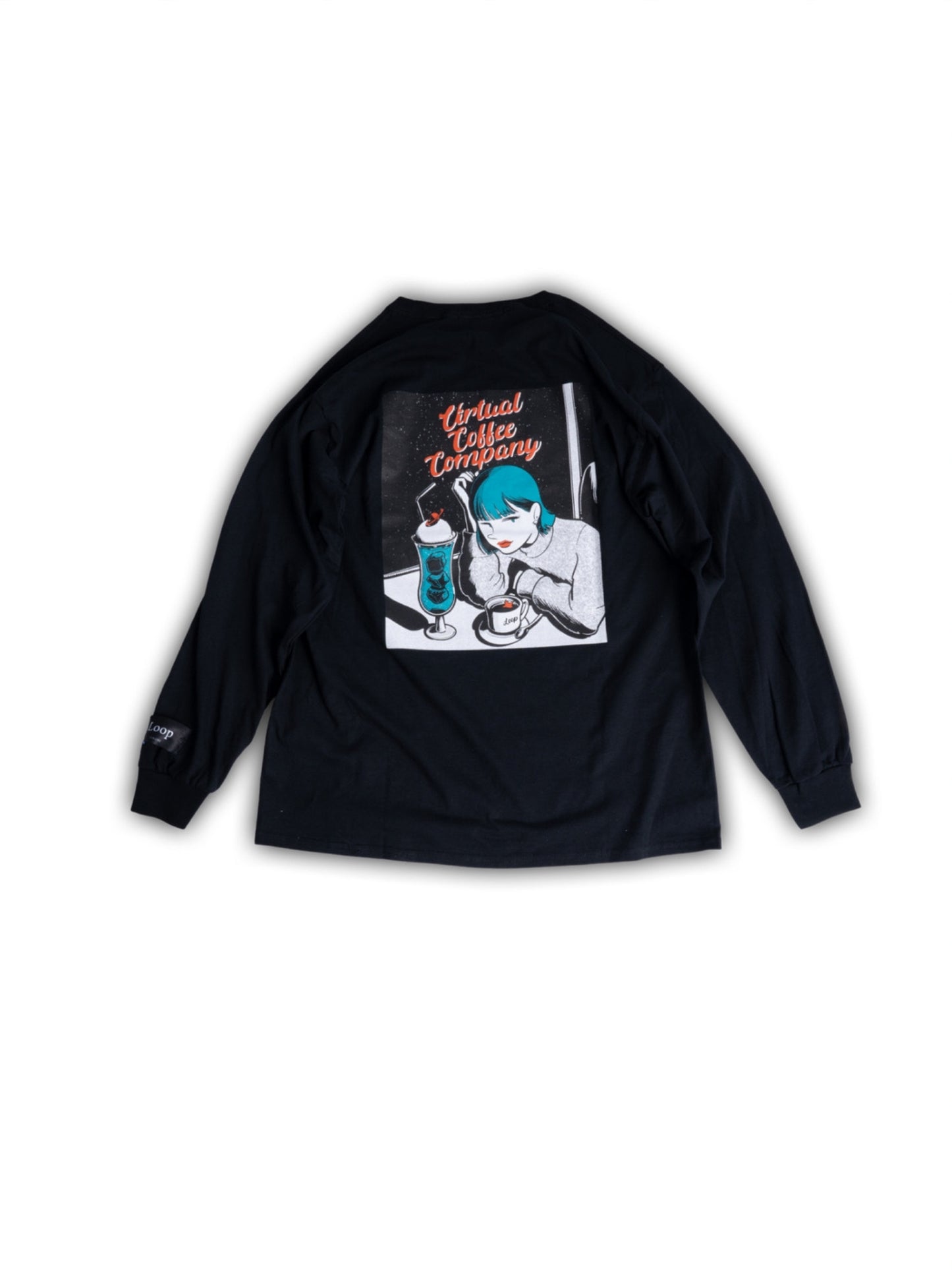 Loop×ichika virtual coffee conpany long-t
