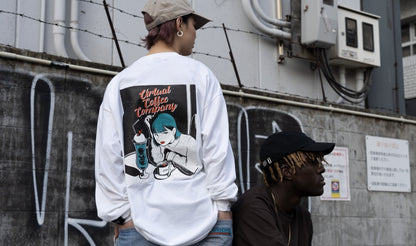Loop×ichika virtual coffee conpany long-t