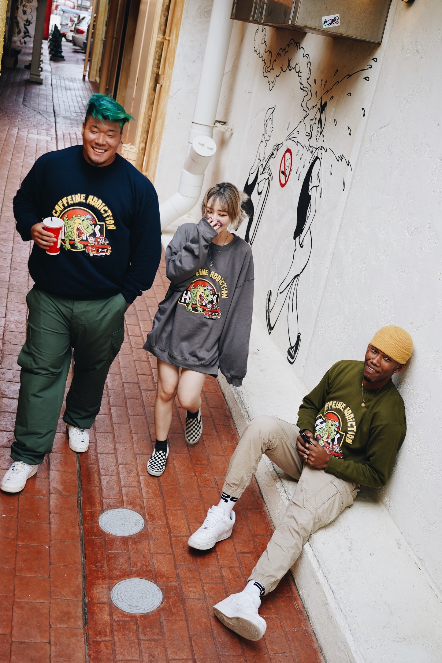 Loop×HULK's COFFEINE ADDICTION SWEAT