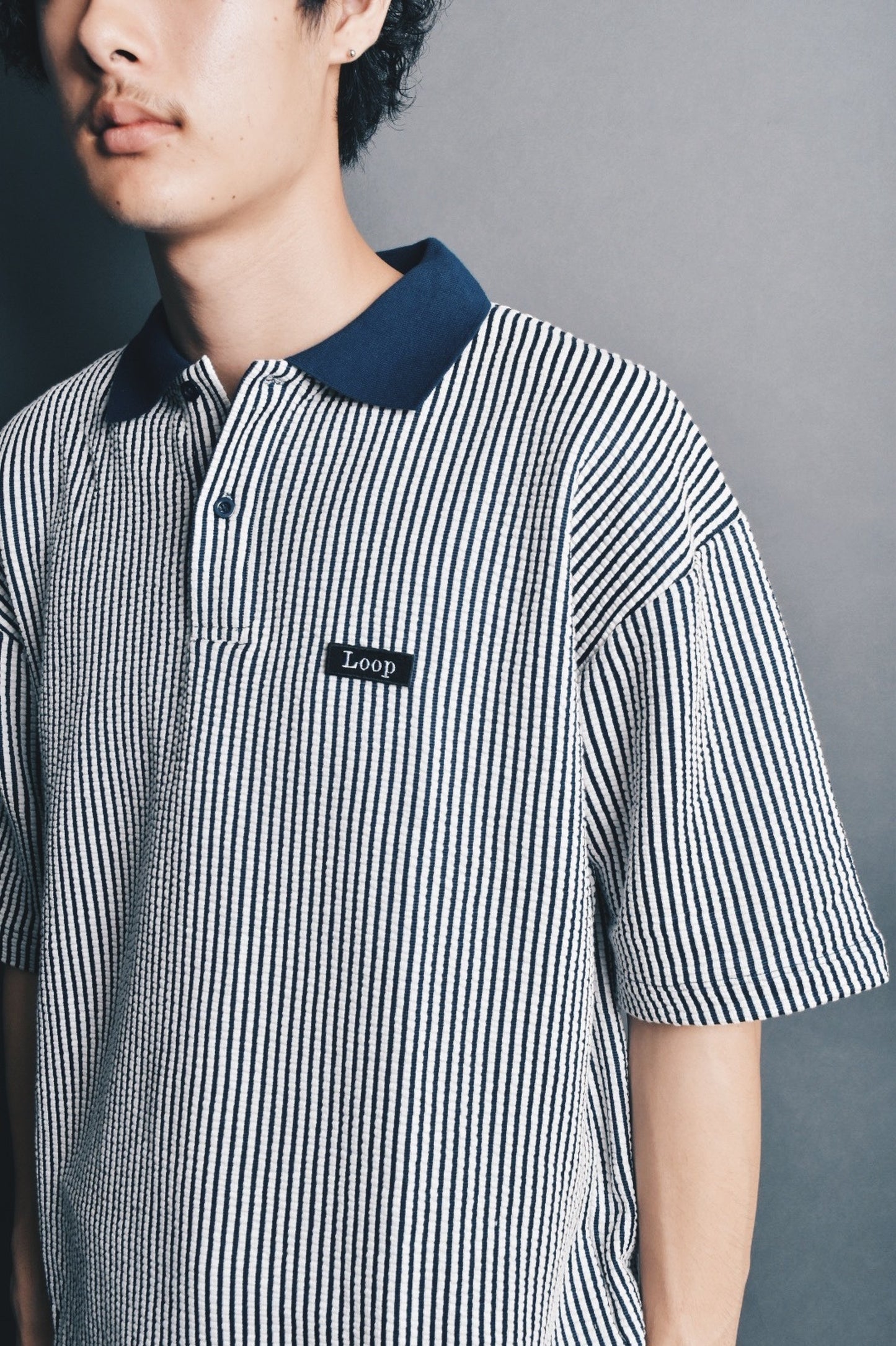 LOOP BOXLOGO POLO SHIRT