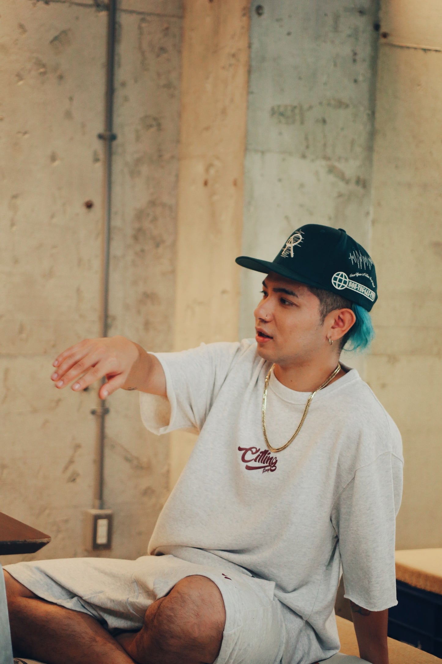 LOOP RELAX SWEAT T-SHIRT