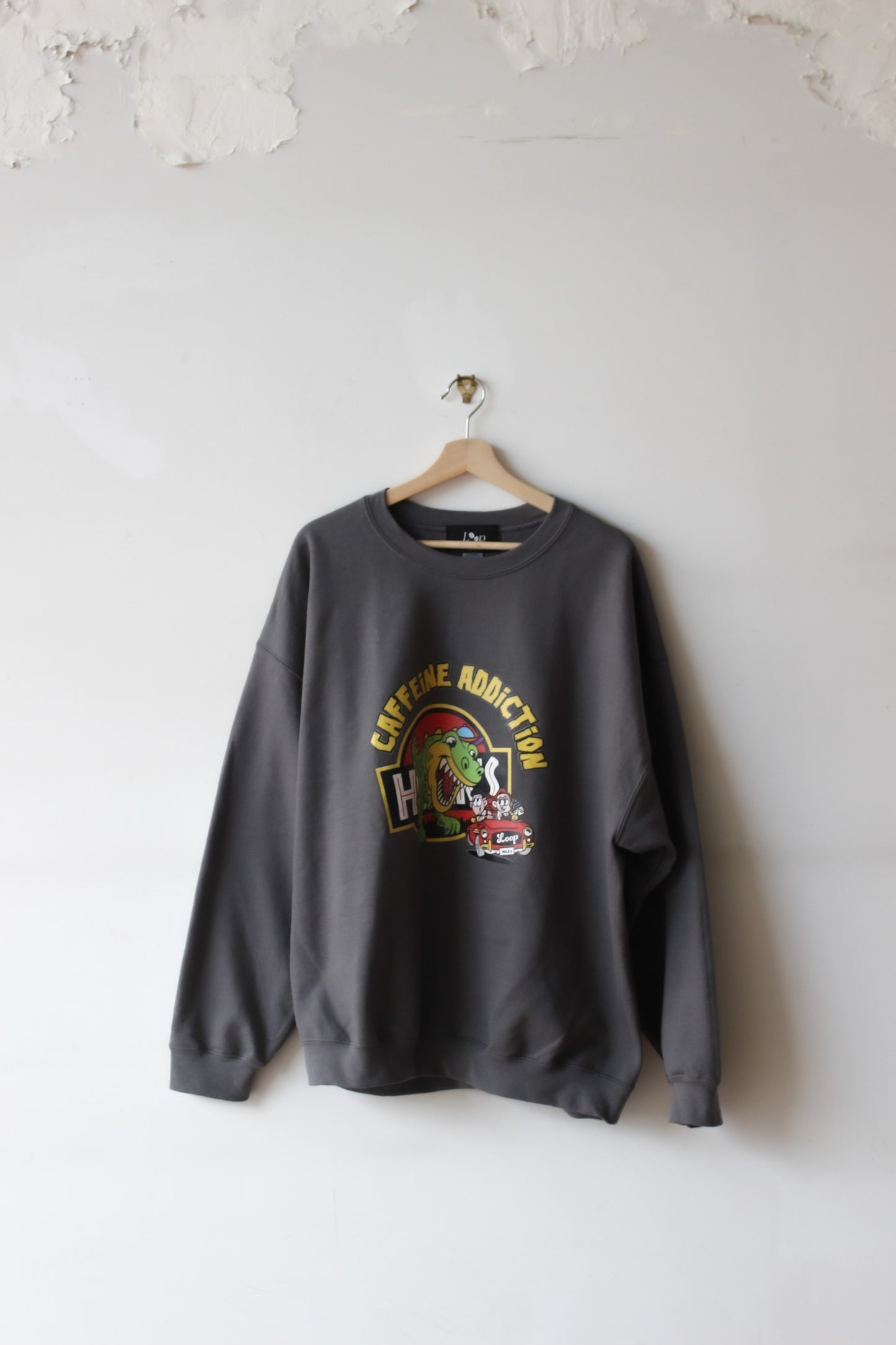 Loop×HULK's COFFEINE ADDICTION SWEAT