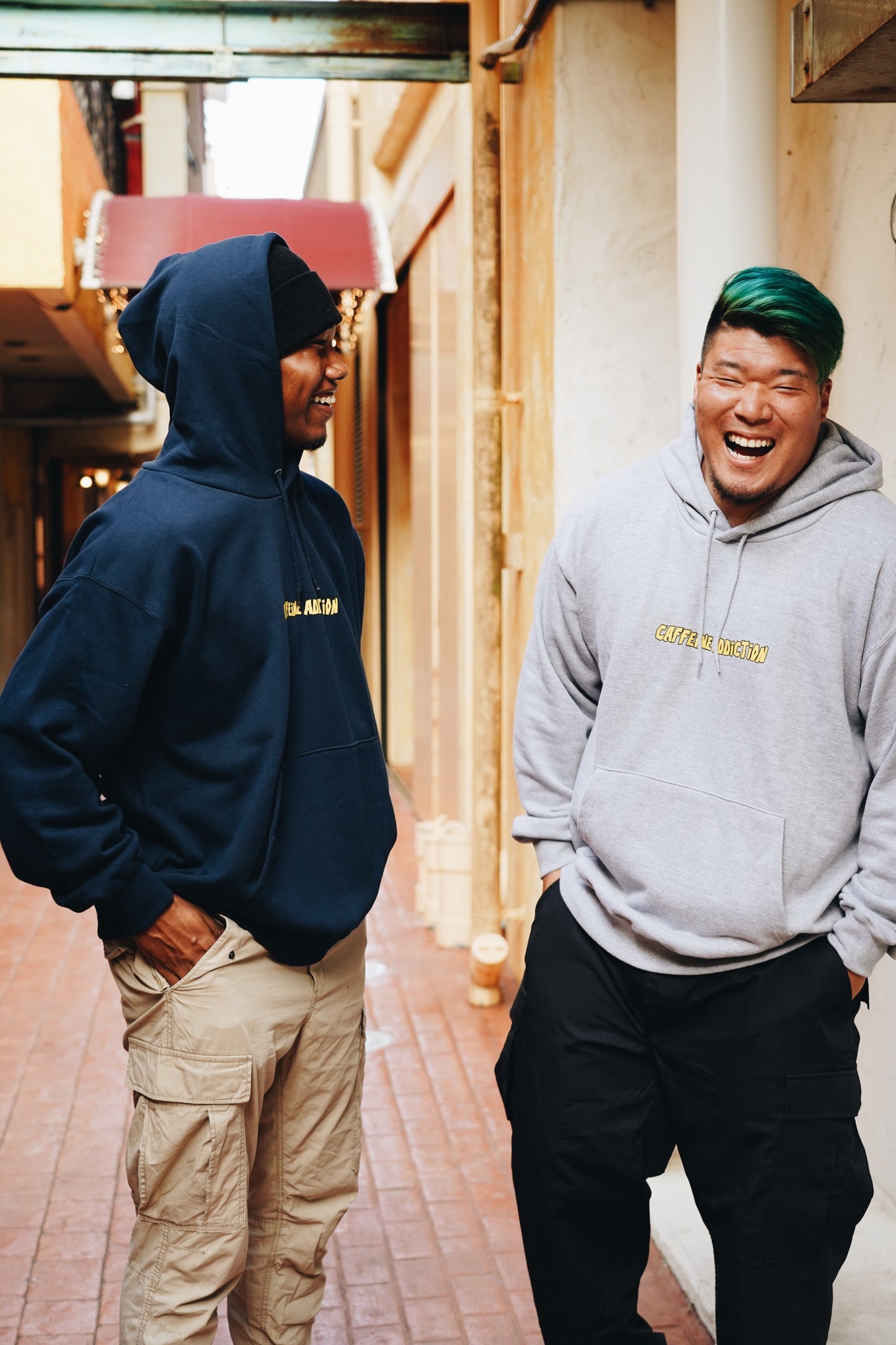 Loop×HULK's COFFEINE ADDICTION PULLOVER HOODIE