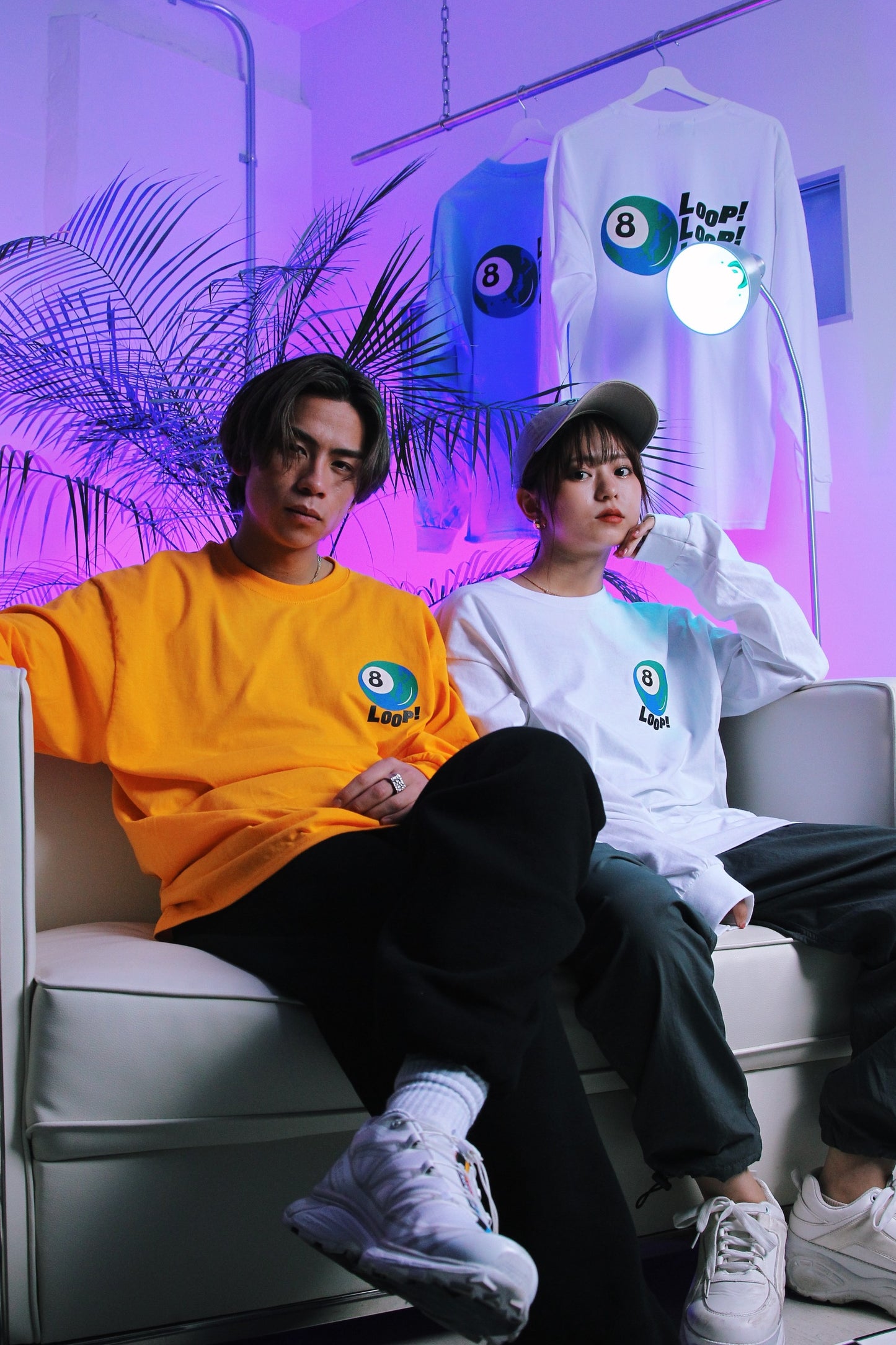 EARTH BALL LONG T-SHIRT