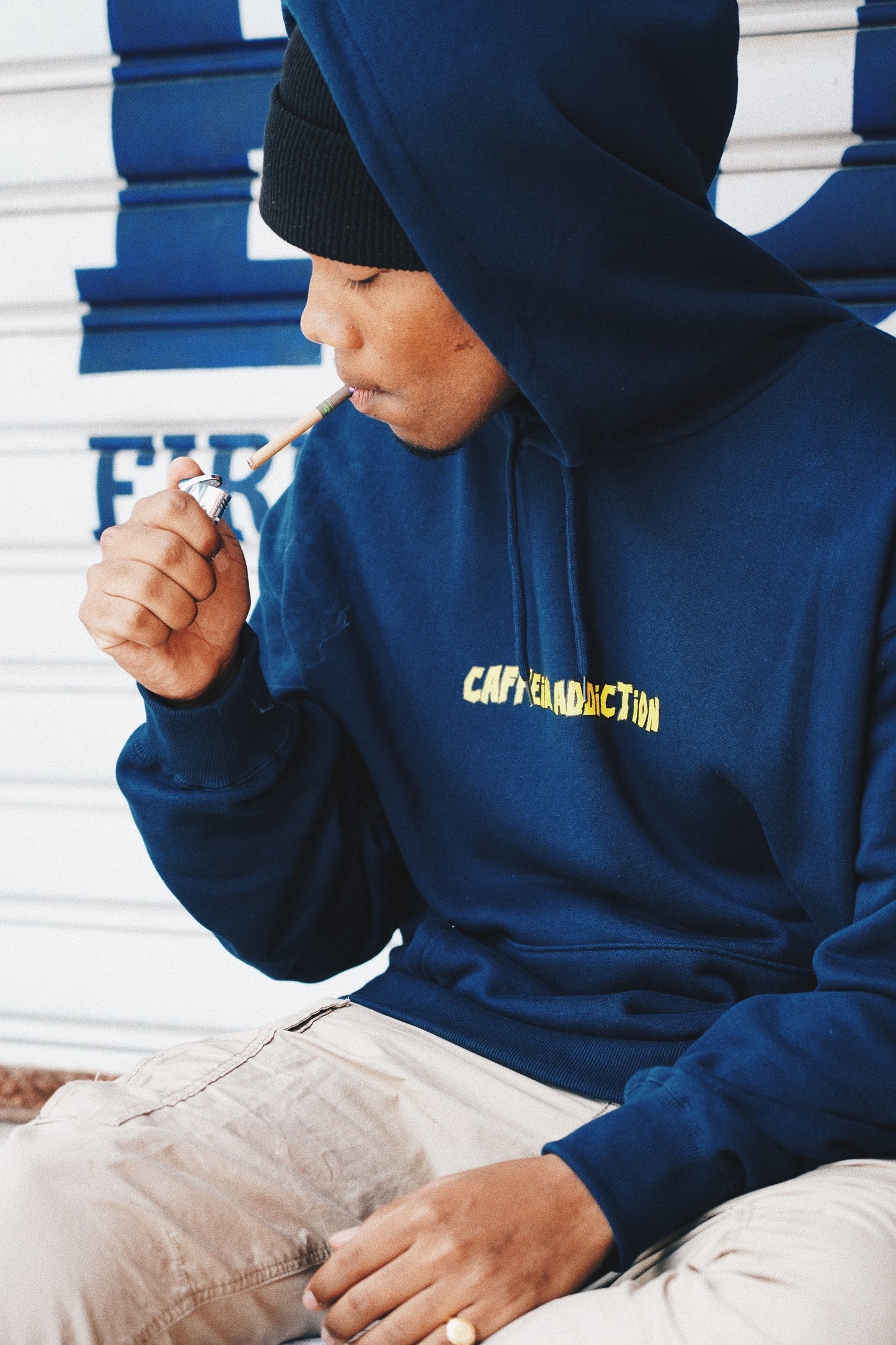Loop×HULK's COFFEINE ADDICTION PULLOVER HOODIE