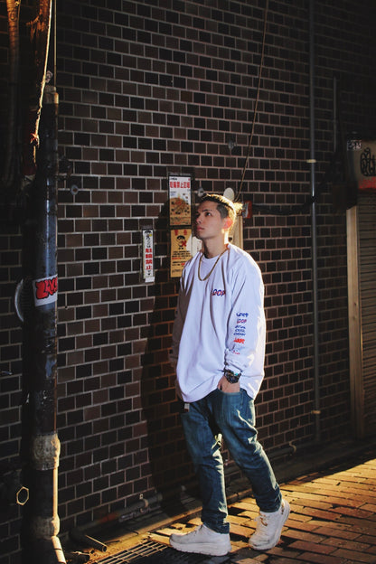 MIX GRAPHICS LONG T-SHIRT