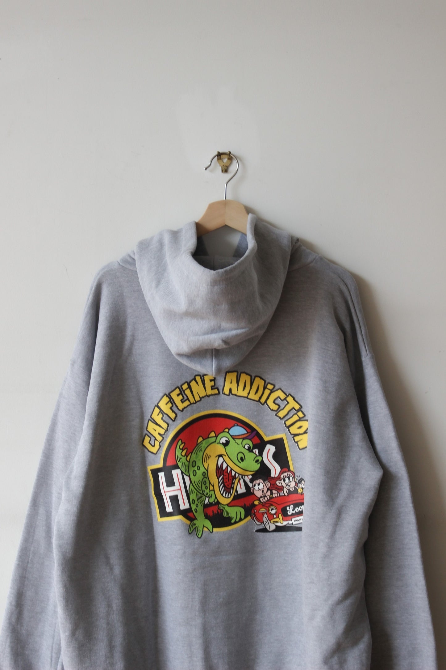 Loop×HULK's COFFEINE ADDICTION PULLOVER HOODIE