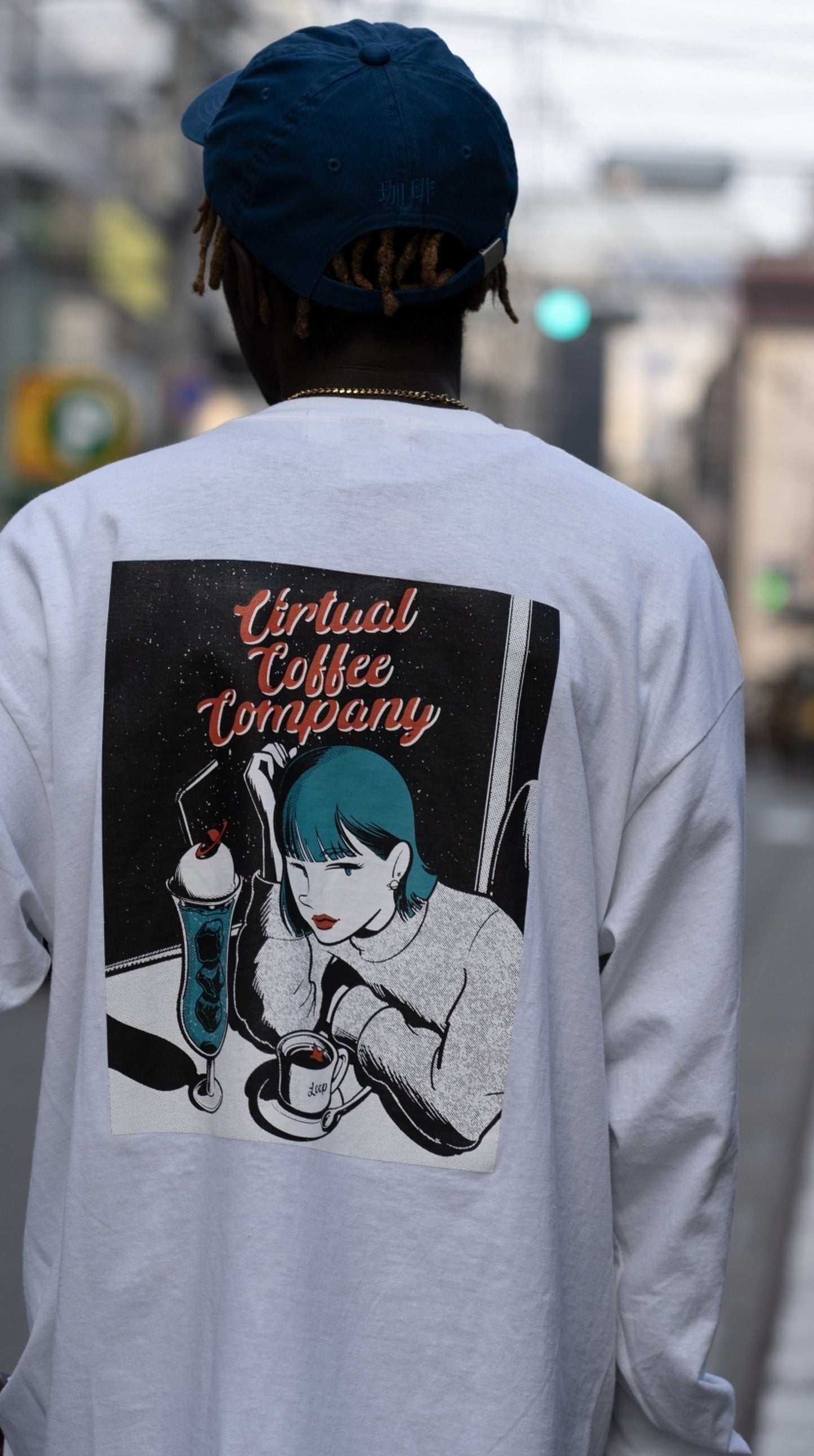 Loop×ichika virtual coffee conpany long-t