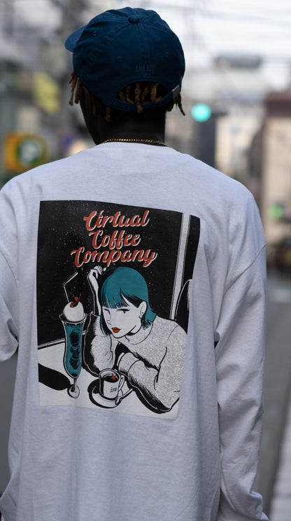 Loop×ichika virtual coffee conpany long-t