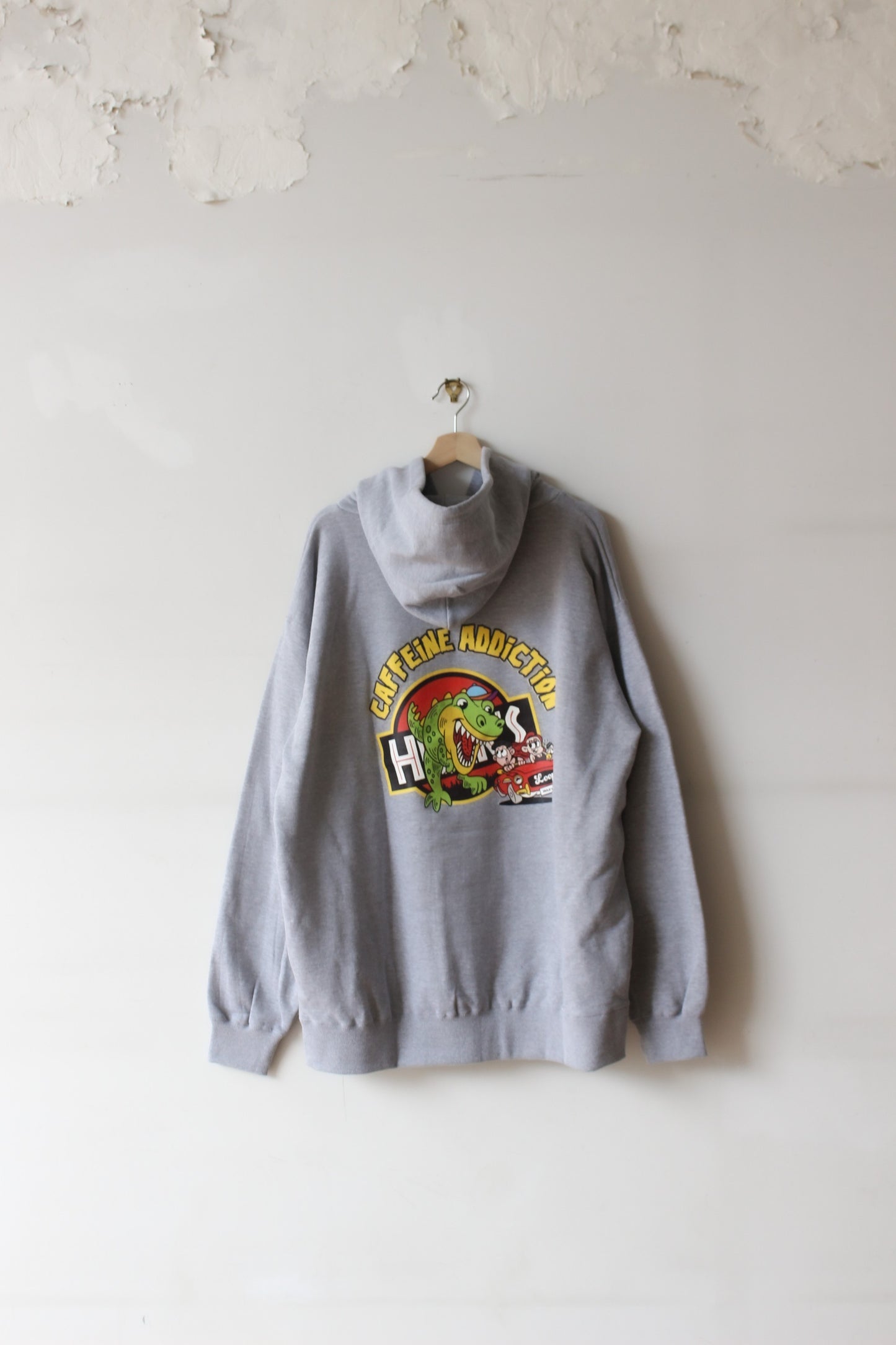 Loop×HULK's COFFEINE ADDICTION PULLOVER HOODIE