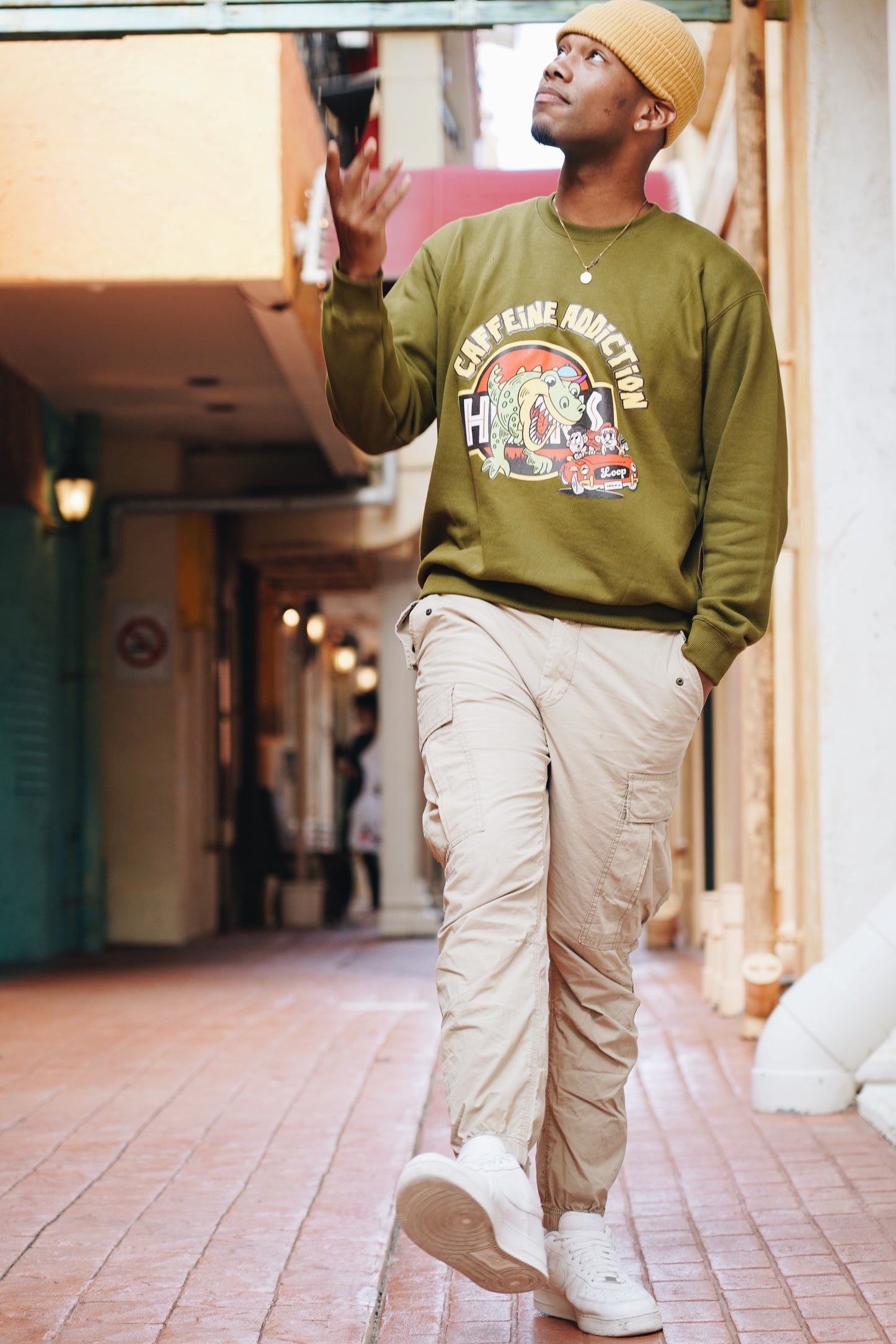 Loop×HULK's COFFEINE ADDICTION SWEAT