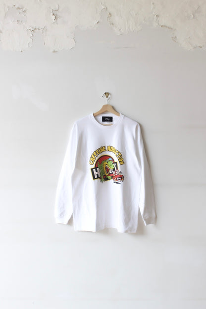 Loop×HULK's COFFEINE ADDICTION LONG T-SHIRT