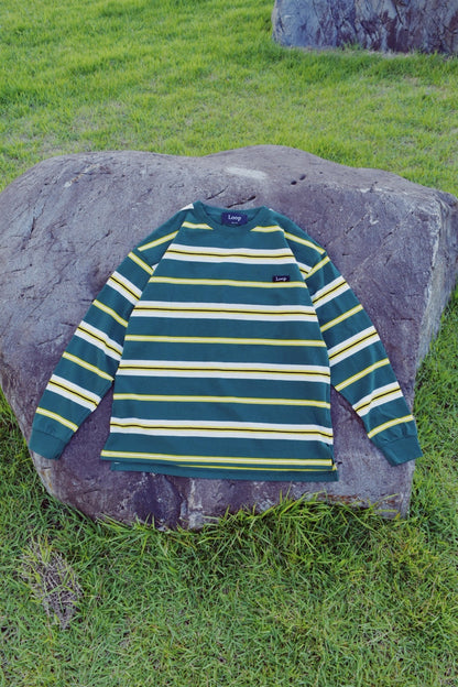 Loop border long t-shirt