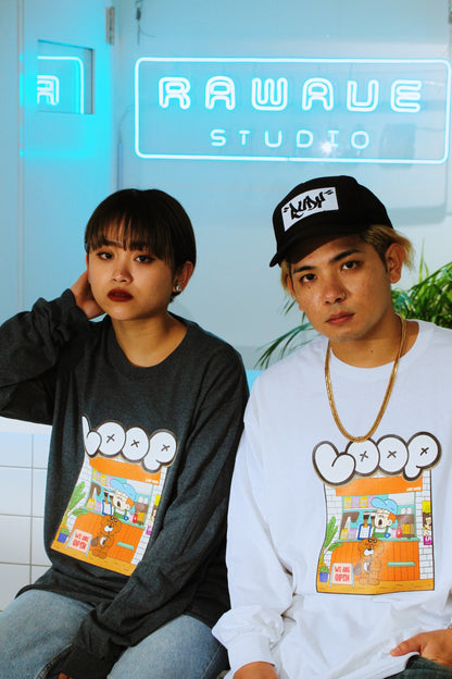 LOOP×STAZ  LONG T-SHIRT