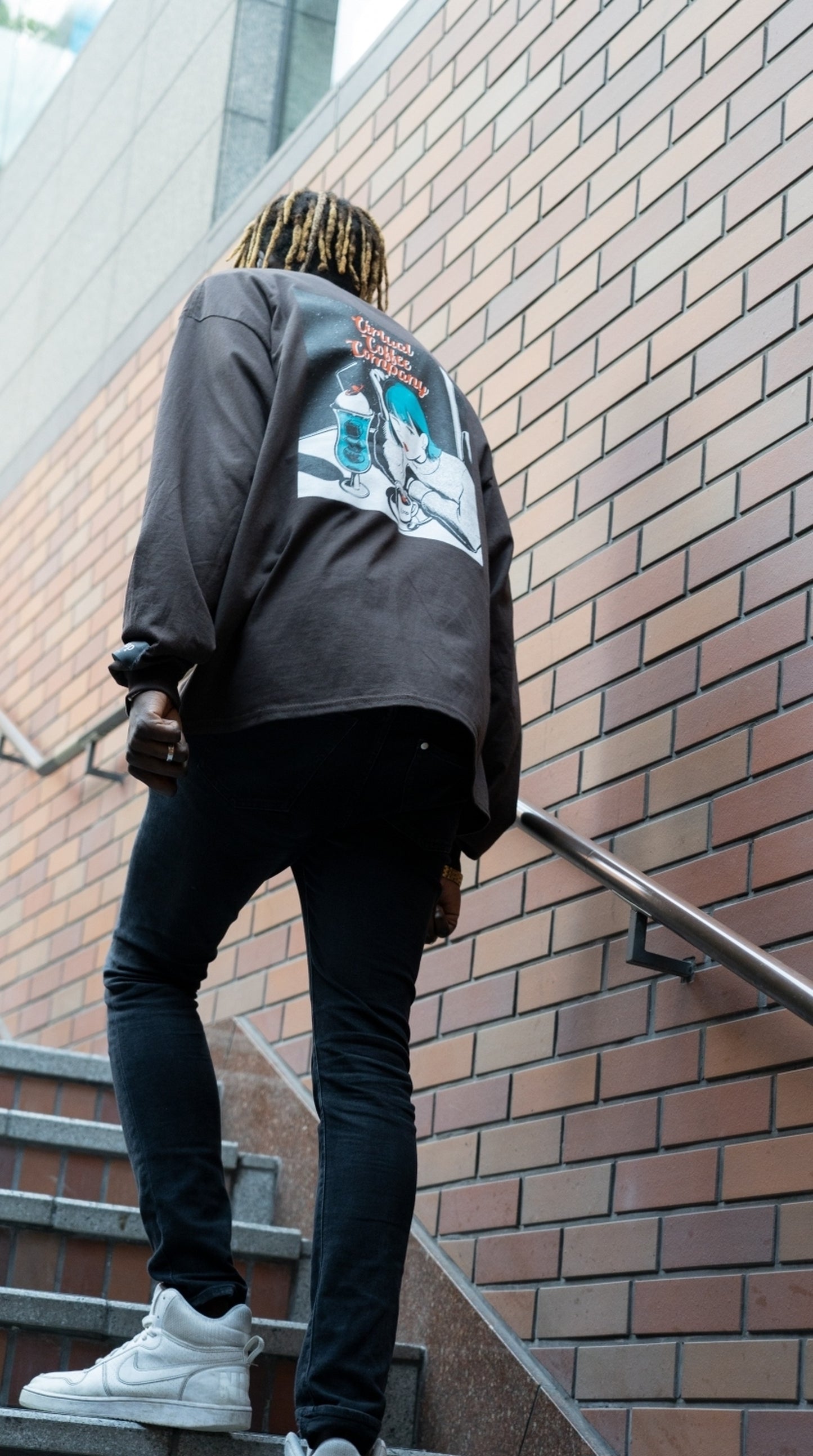 Loop×ichika virtual coffee conpany long-t