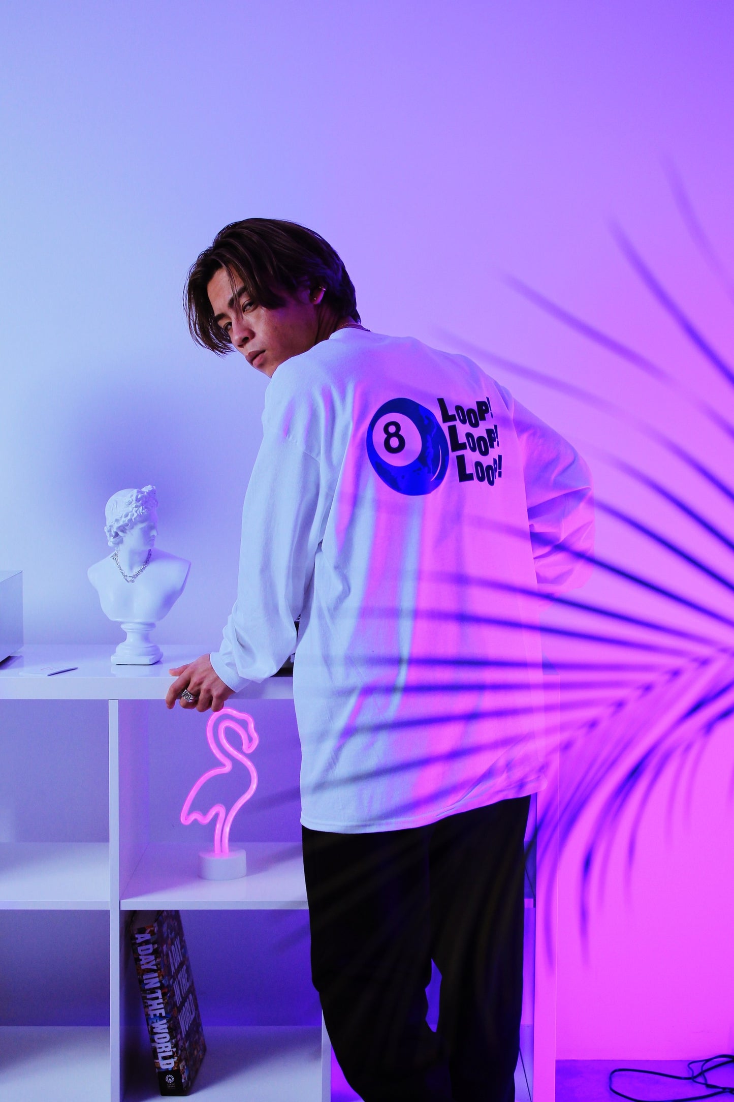 EARTH BALL LONG T-SHIRT