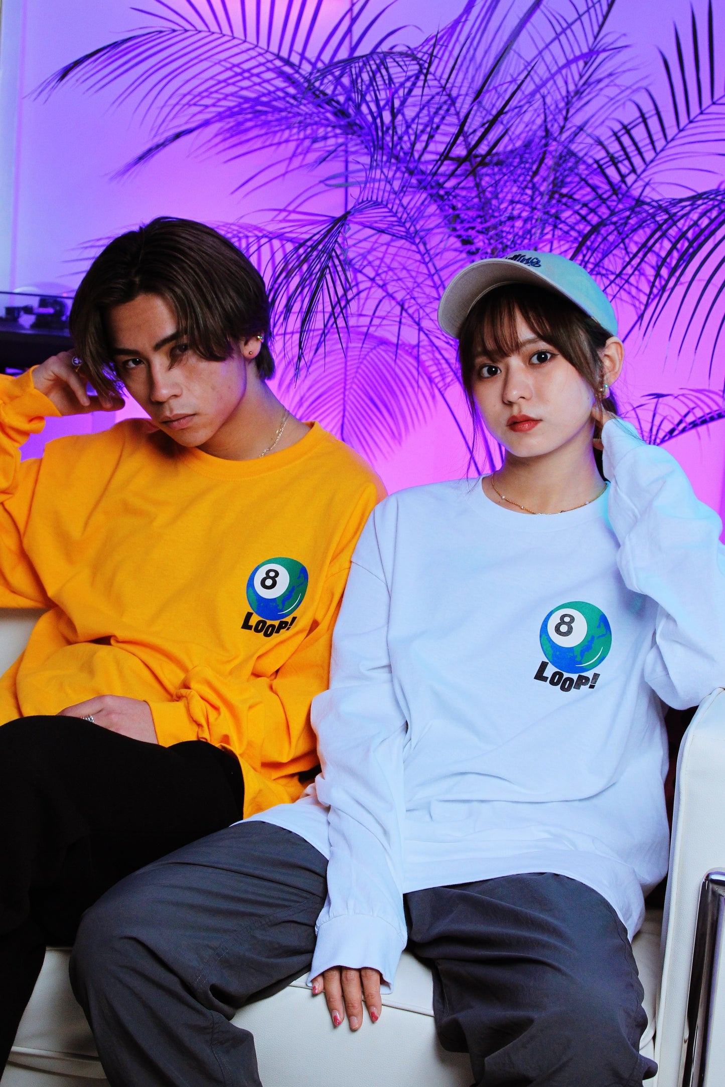 EARTH BALL LONG T-SHIRT
