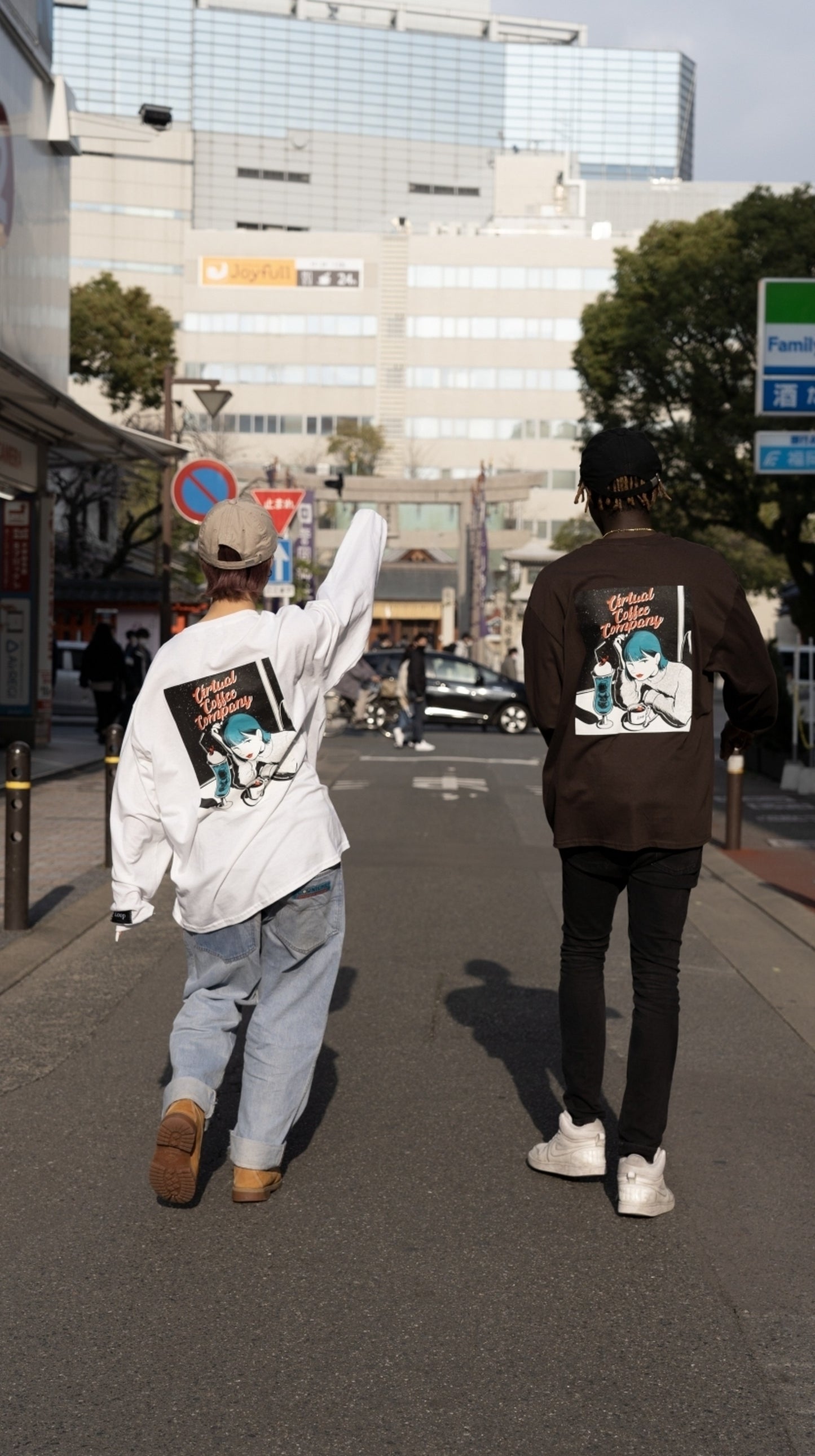 Loop×ichika virtual coffee conpany long-t