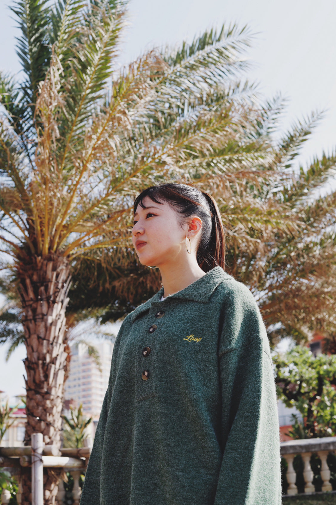 LOOP POLO KNIT【残り僅か】