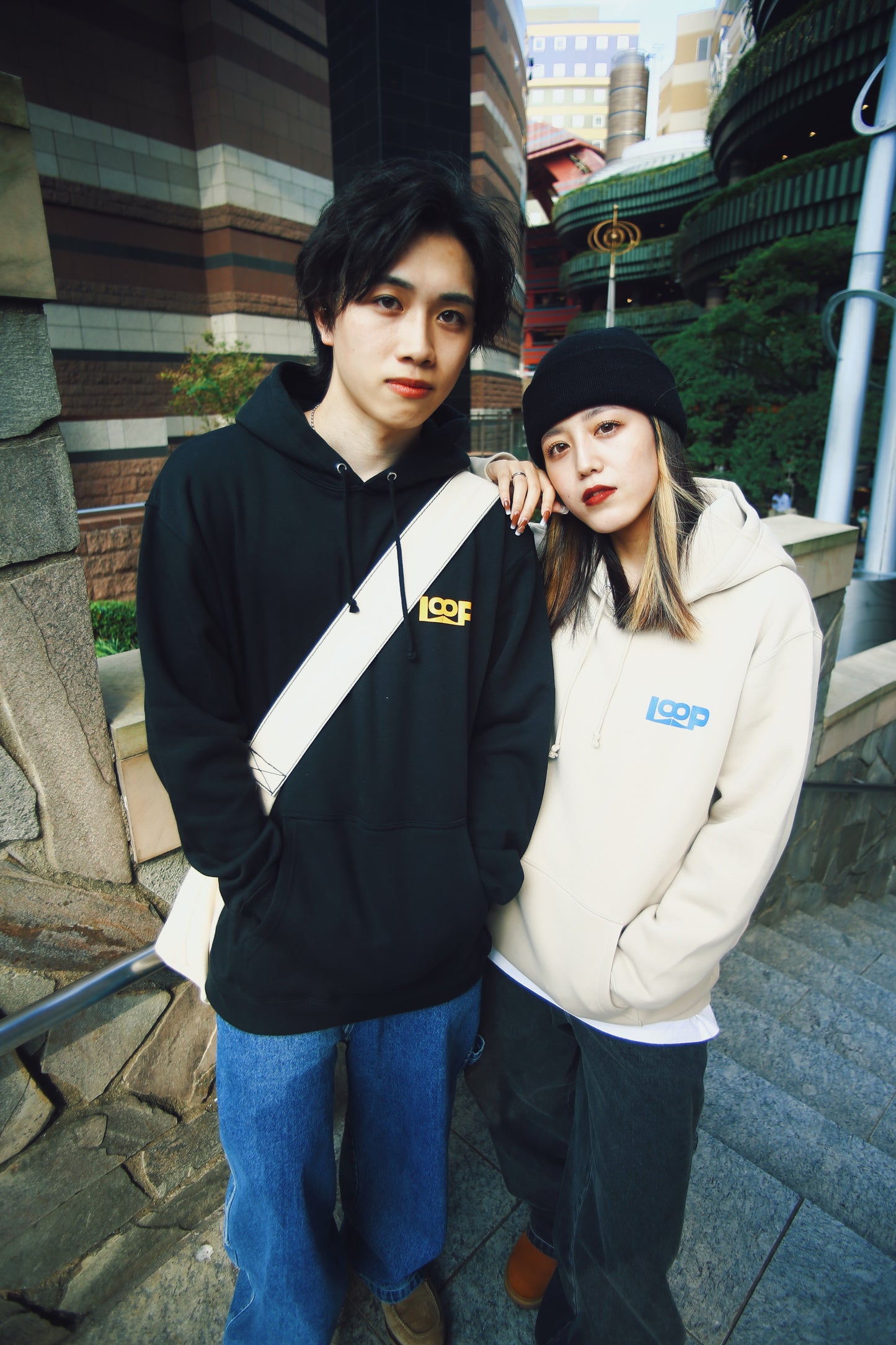 loop trip hoodie