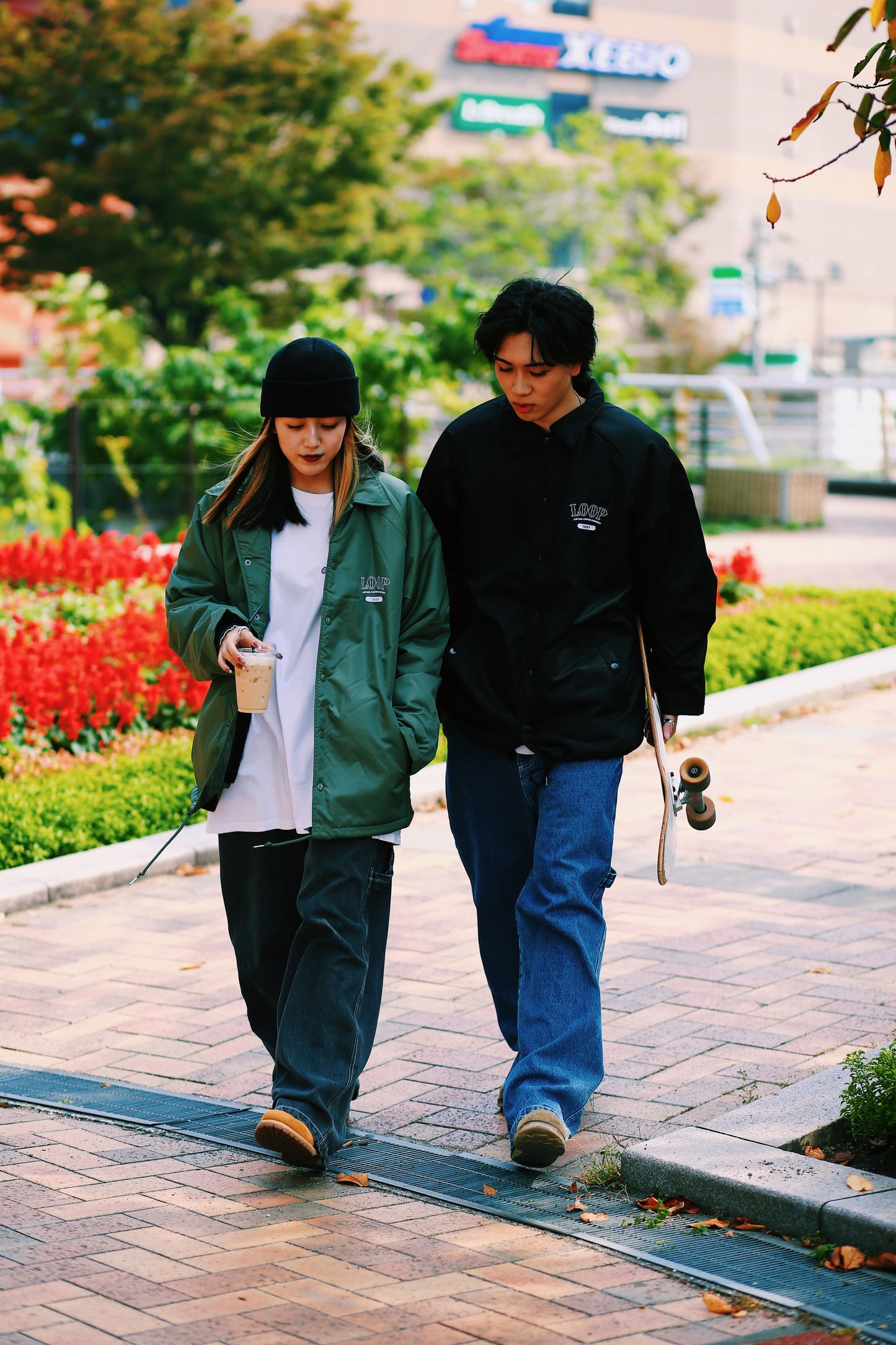 embroidery coach jacket
