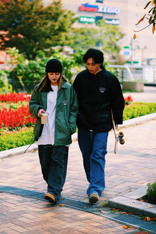 embroidery coach jacket