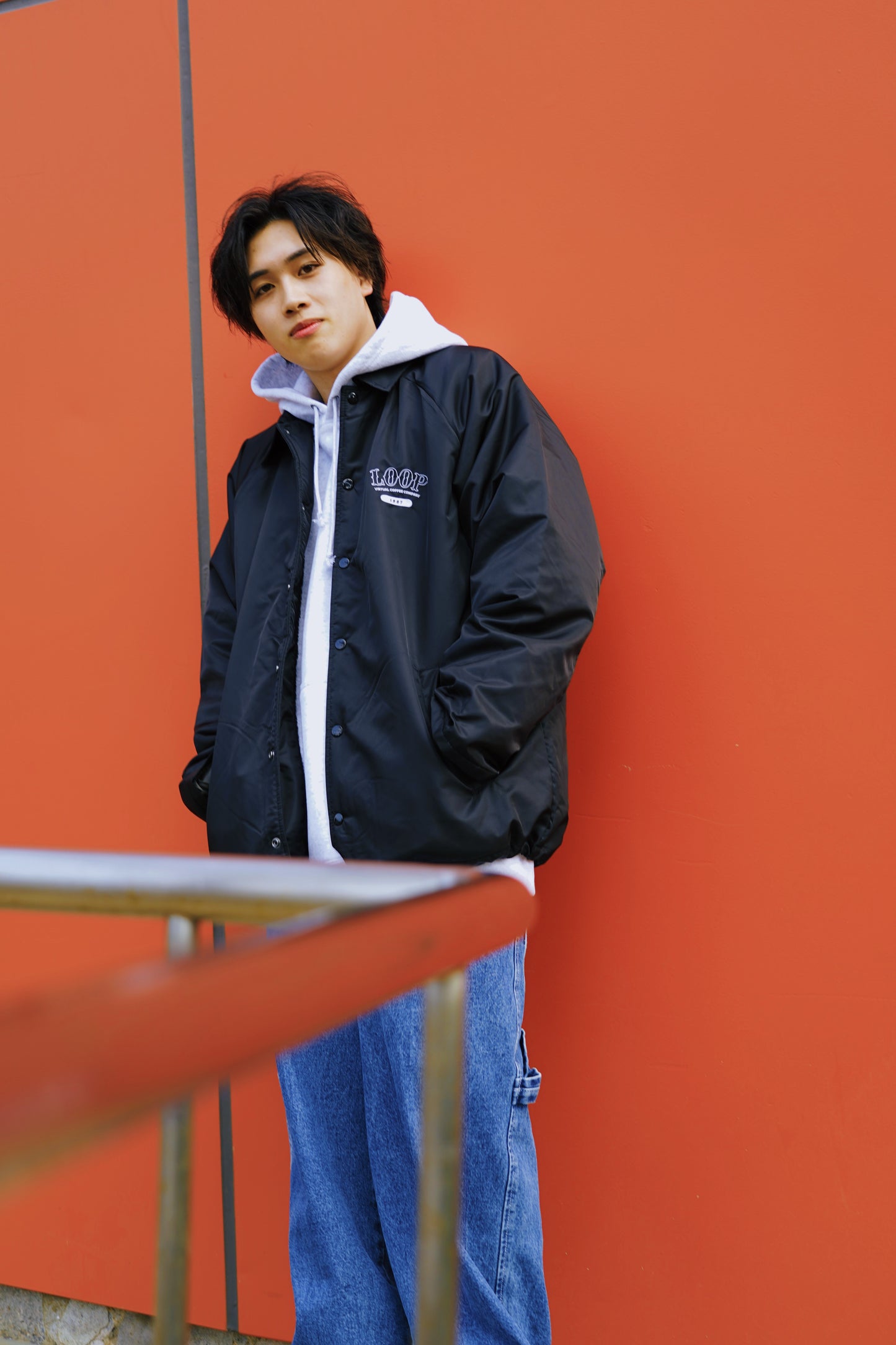 embroidery coach jacket