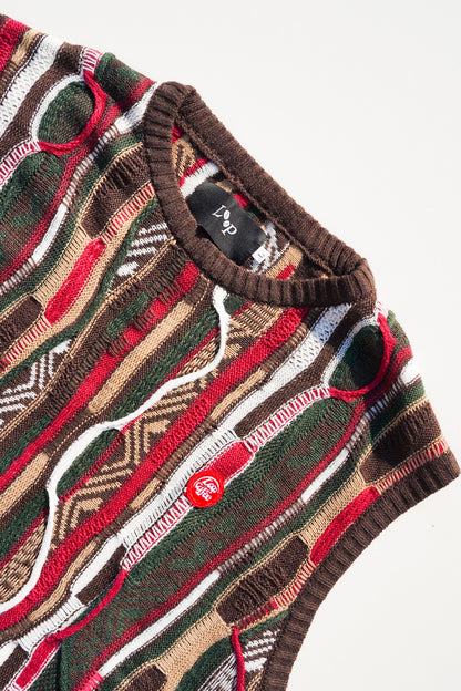 retro knit vest