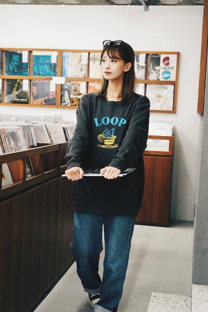 coffee break sweat t-shirt