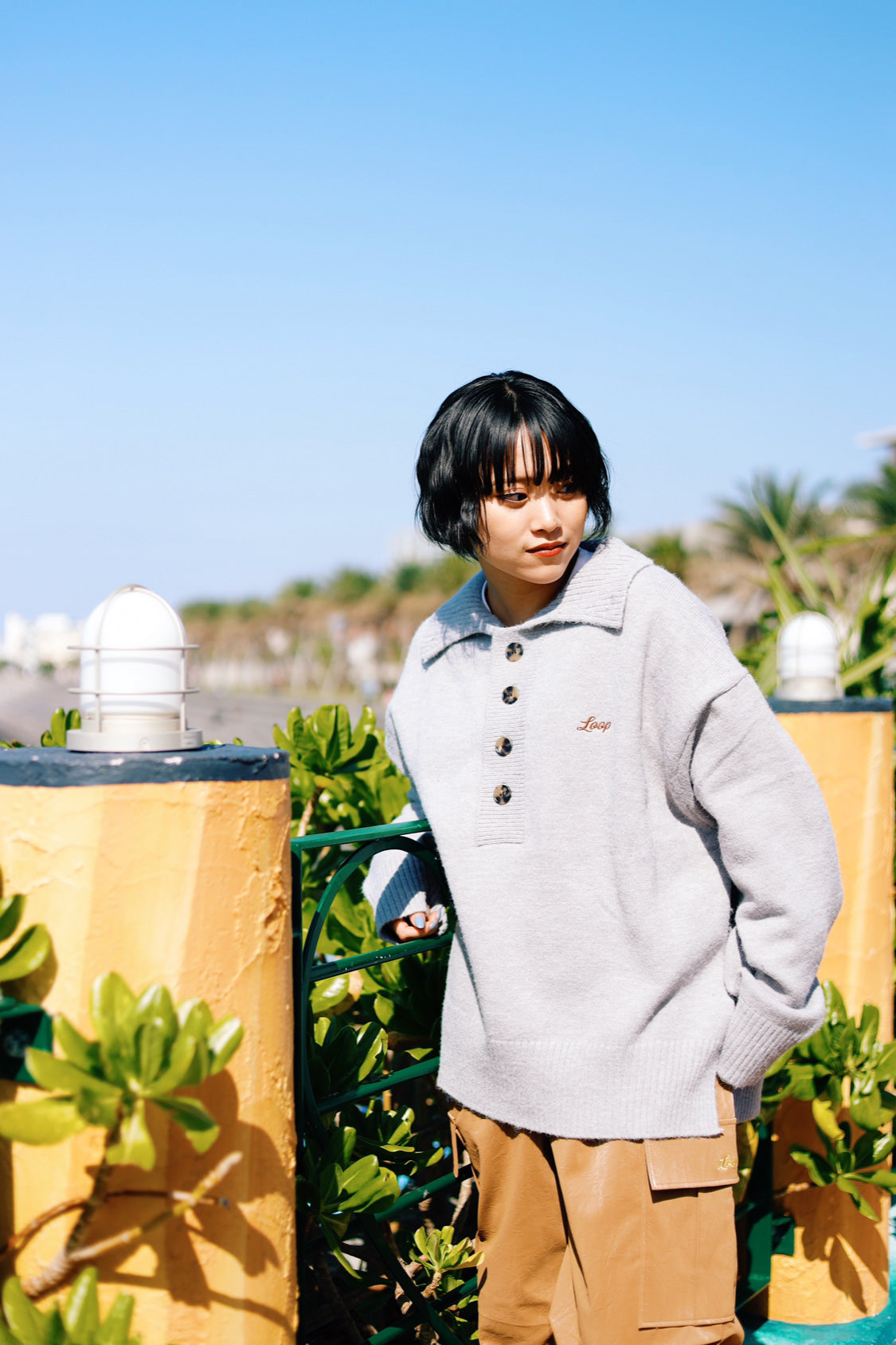 LOOP POLO KNIT【残り僅か】