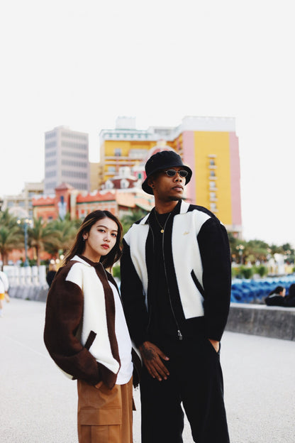 SWITCHING WOOL JACKET