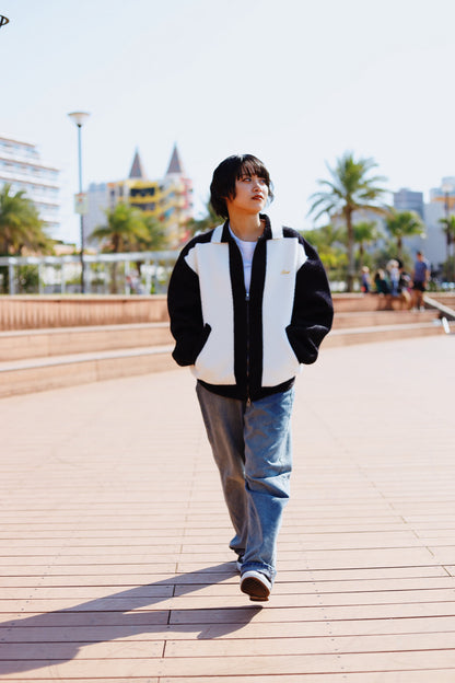 SWITCHING WOOL JACKET