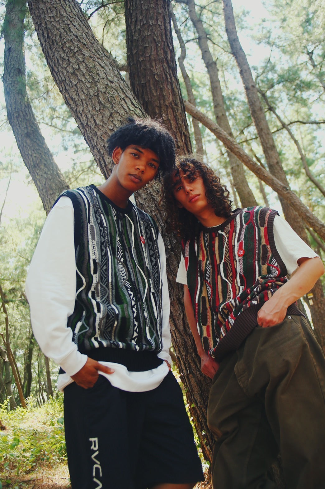 retro knit vest