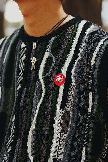 retro knit vest