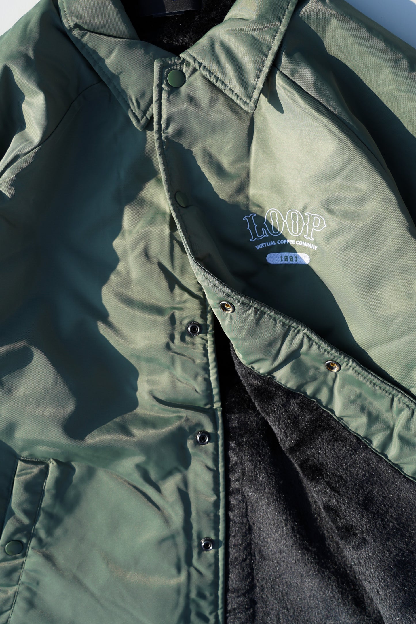 embroidery coach jacket