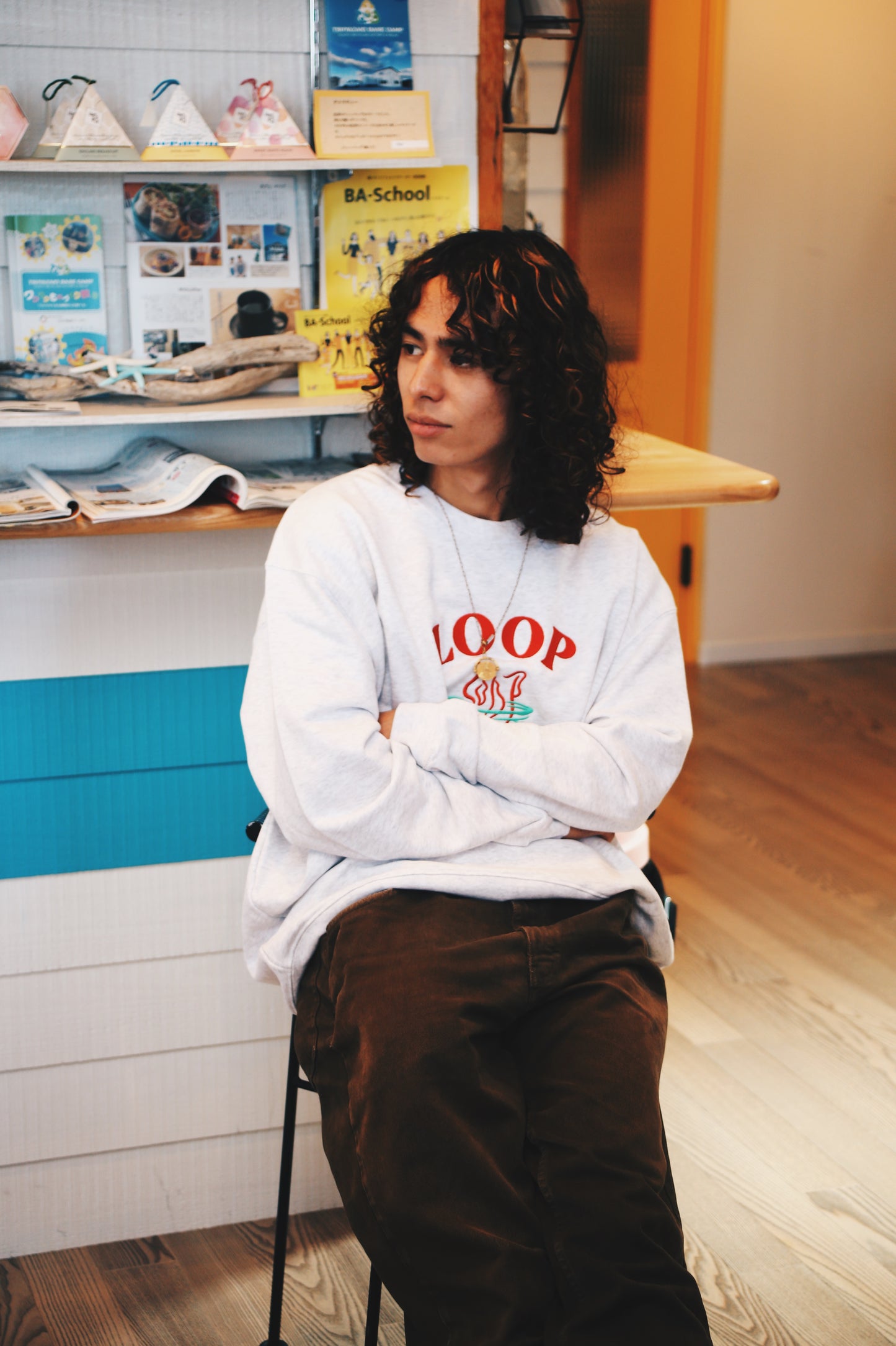 coffee break sweat t-shirt