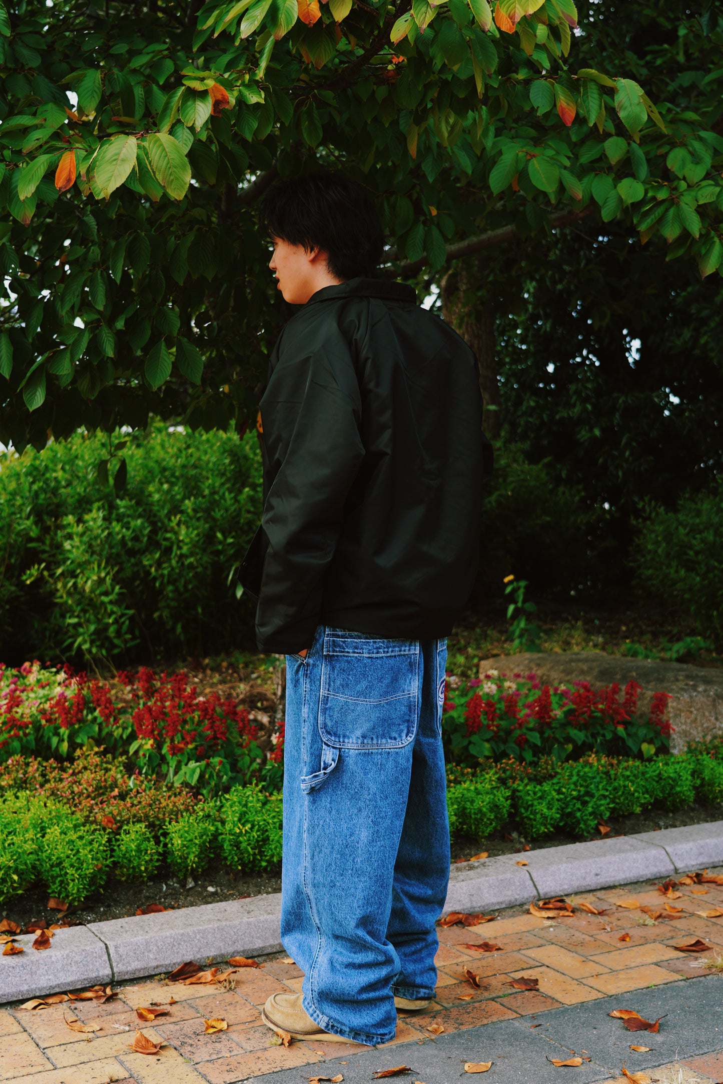 embroidery coach jacket
